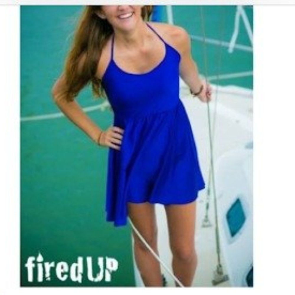 Blue Forever 21 Party Dress